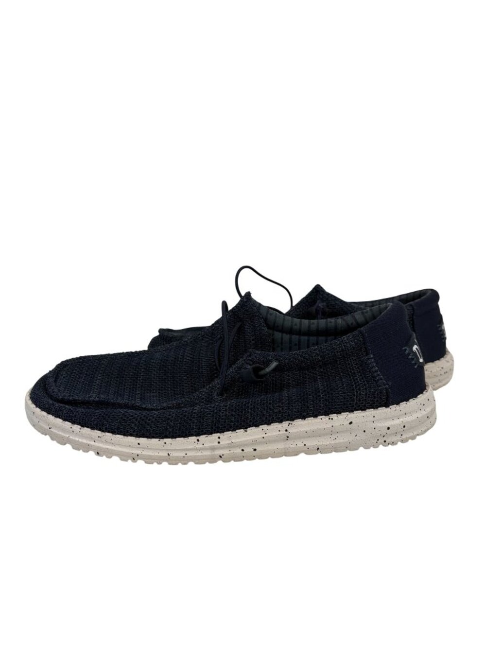 Hey Dude Wally Stretch Sox Shoes Mens Size 10 Blue